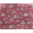 thumbnail image 5 of oneOone Georgette Viscose Fabric Triangle Geometric Decor Fabric Printed BTY 42 Inch Wide, 5 of 5