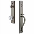thumbnail image 2 of Grandeur 846597 Fifth Avenue Solid Brass Rose Keyed Entry Single Cylinder Full Plate "S", 2 of 5