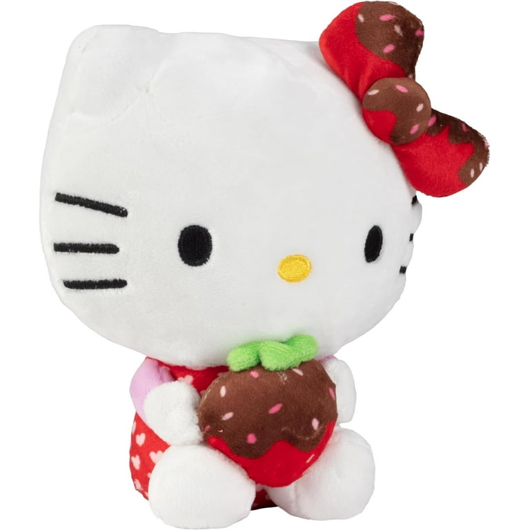 Hello Kitty Sanrio 8-Inch Plush, Soft Doll Toy, Gift for Kids