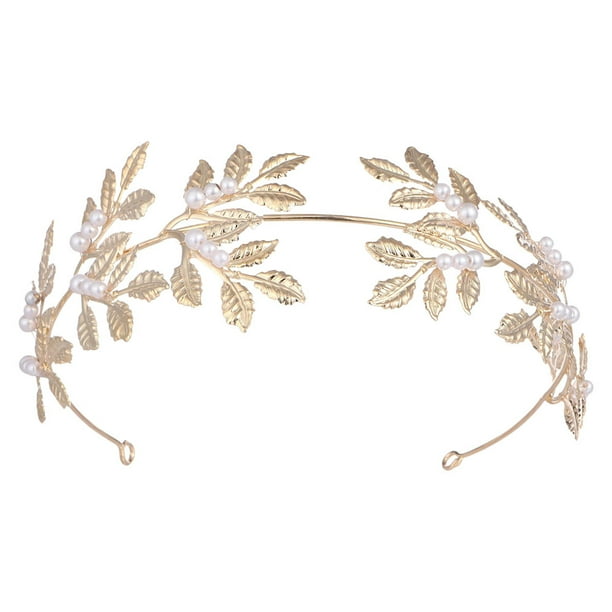 KAKOWELY Tiara de boda para mujer, corona de boda, diadema para mujer, corona de graduación para boda, tocado