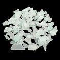 thumbnail image 3 of 500 g de vidrio marino triturado, relleno plano para jarrones o acuarios. blanco, 3 of 8