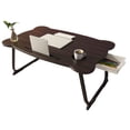 thumbnail image 4 of Bed Folding Table Lap Reading Desk Bed Folding Table Portable Cute Breakfast Tray Lap Standing Notebook Desk For Home Dormitory, 4 of 5