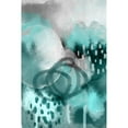 thumbnail image 3 of Urban Epiphany 11x14 Black Modern Framed Museum Art Print Titled - Dream of Childhood Teal, 3 of 5