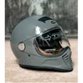 thumbnail image 3 of Casco de motocicleta de cara completa con doble lente todoterreno, casco Retro con certificación DOT, lentes negros, Cascos para motos Harley Casco moto, 3 of 5