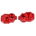 thumbnail image 6 of 2pcs Aluminum Alloy Portal Drive Housing Rear for -4 1/10 Crawler Part (Red), 6 of 8