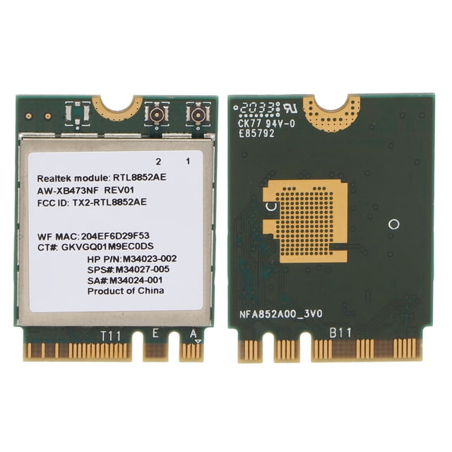 NGFF M2 Card, MU MIMO Card 2.4G 5G PCB Material for Home