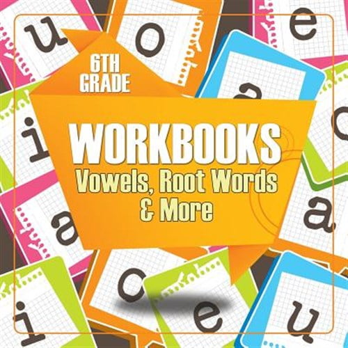 Pre-Owned 6th Grade Workbooks: Vowels, Root Words & More (Paperback)