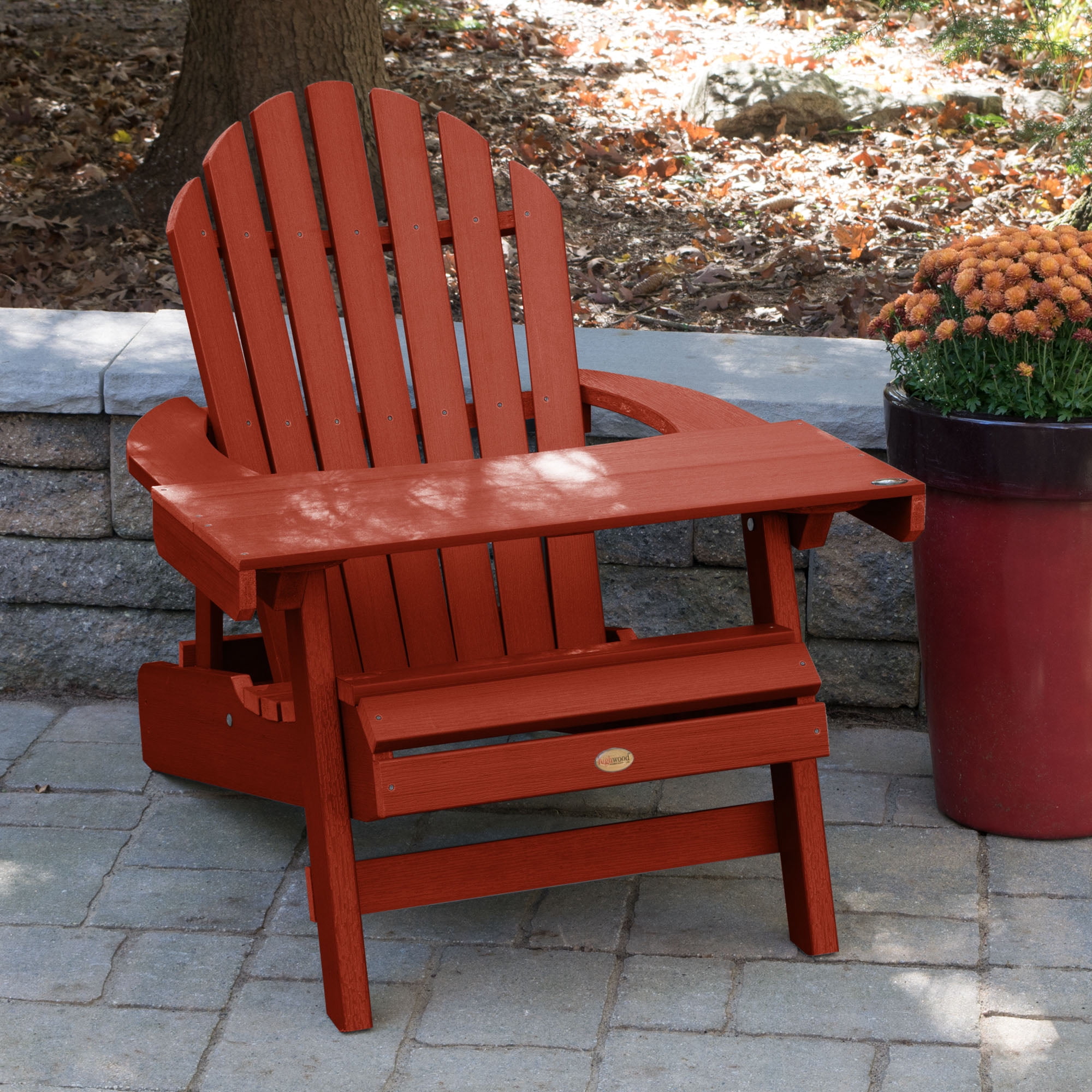 highwoodÂ® Hamilton Folding Reclining Adirondack Chair/Laptop