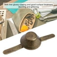 thumbnail image 3 of 50 piezas de clavos para patas de bolso, suministros de bricolaje de moda, tachuelas cónicas de latón de 10 mm para artesanía de cuero, 3 of 8