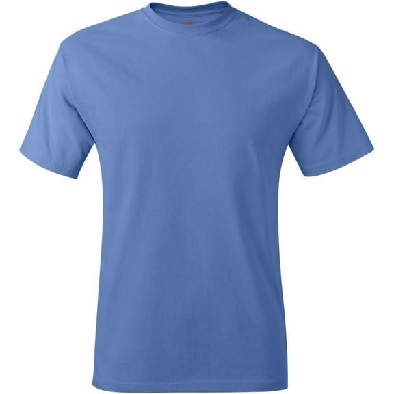 Hanes 6.1 oz. Tagless T-Shirt 5250T Carolina Blue, L