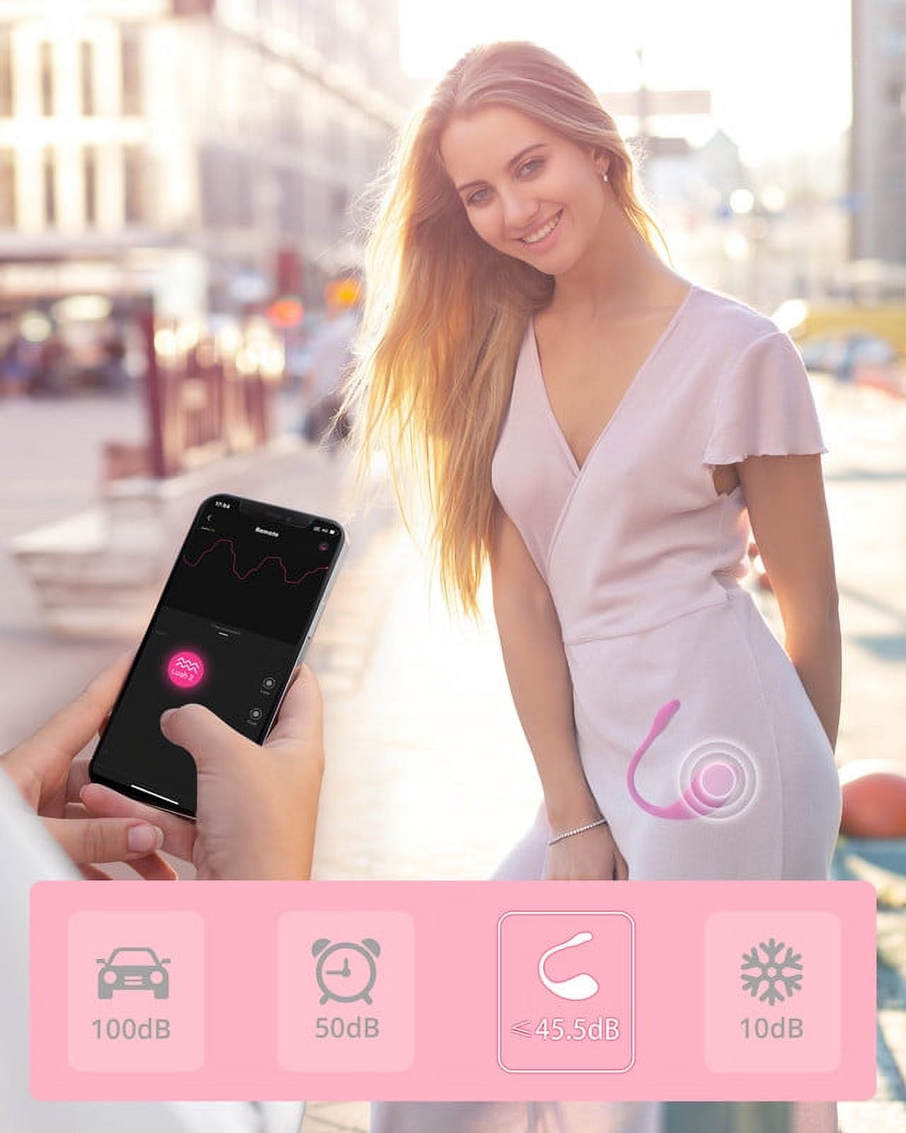 Lovense Lush 2 App Controlled Bullet Vibrator for Women, Powerful & Wireless - image 5 of 6