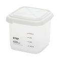 thumbnail image 2 of Agiferg Plastic Sealed Cans Kitchen Storage Box Transparent Food Canister Keep Fresh B, 2 of 2