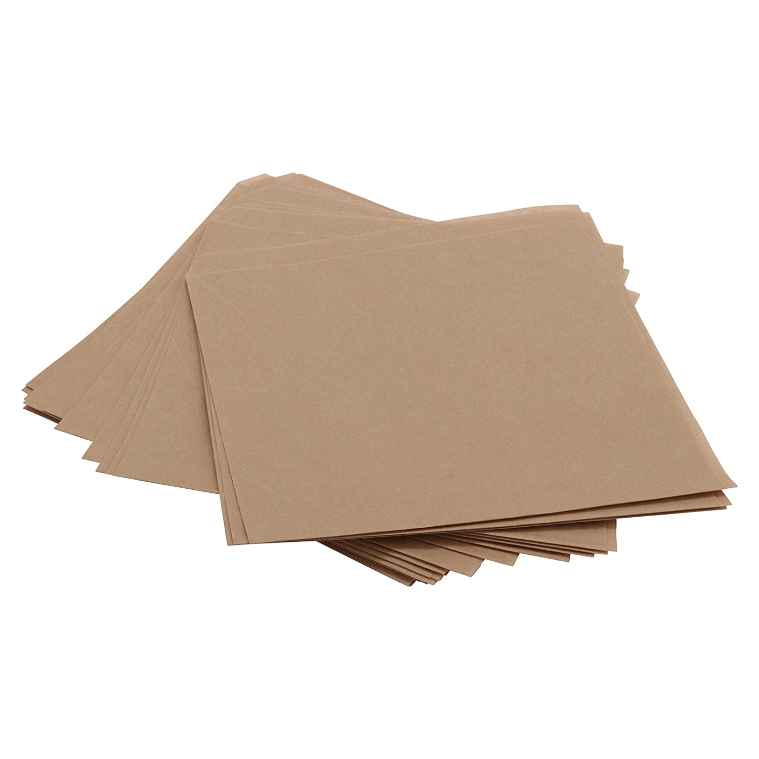 G.E.T. 4-T3020 Appetizer / Serving Basket Tissue Liner Paper, 7" x 7", Brown (Case of 2000)