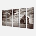 thumbnail image 2 of Église du Désert Abandonnée - Impression sur Toile Paysage, 2 of 3