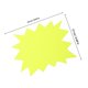 thumbnail image 5 of SWETRACE 40Ud Adhesivos De Precios Fluorescentes Con Forma Explosiva Para Señalización En Tiendas, 5 of 6