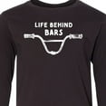 thumbnail image 4 of Inktastic Life Behind Bars Bmx Long Sleeve Youth T-Shirt, 4 of 5