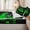 Lime Black, variant on Erosebridal Solid Jungle Pixel Check Zipper Twin Comforter Sets with Fitted Sheet and 2 Pillowcases,Monotone Green Square Repeat Grid Zipper Bedding Set,Vivid Emerald,4-Piece,Reversible