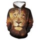thumbnail image 4 of Sudadera con capucha con estampado de animales y león para hombre, sudaderas con capucha de moda con estampado digital, sudaderas casuales holgadas de gran tamaño, 4 of 5