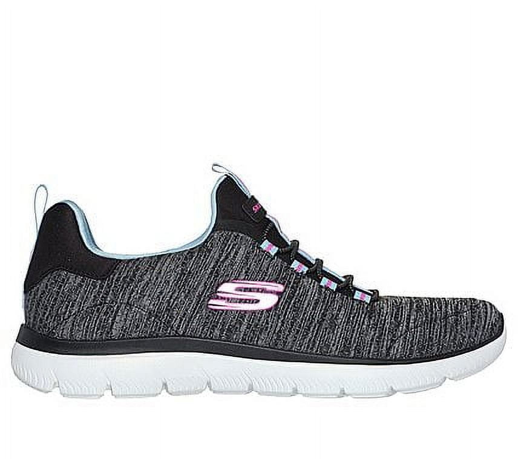Skechers Women's SUMMITS-FRESH IMPRESSION Slip-On Athletic Sneaker, Wide Width Available