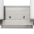 thumbnail image 5 of 5052BN-LED Hinkley Lighting Mileys - 2 Light Bath Vanity in Transitional Style - 13 Inches Wide by 7 Inches High-Brushed Nickel Finish-Cased Opal, 5 of 8