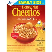 Honey Nut Cheerios Gluten Free Breakfast Cereal, 21.6 oz