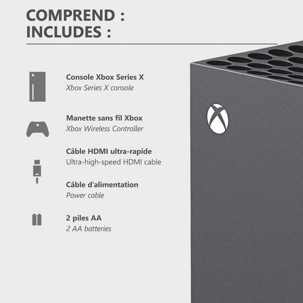 Xbox Series X - 1TB SSD - Carbon Black (with Disk) - Walmart.ca
