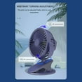 thumbnail image 5 of Clearance！USB Clip on Fan,USB Clip Fan Mini,USB Clip Fan for Car Bed Desktop,Portable Silent 3-speed Wind Can Rotate 720 ° USB Mini Clip Fan for Home Office Bedusb USB Desktop Fan, 5 of 7