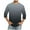Black, variant on XuJwPNcy 3/4 Sleeve Shirts for Men Big and Talls Casual Round Neck T-Shirts Trendy Gradient Color Tees Summer Clothes