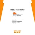 thumbnail image 3 of Broca Router Corte 'V' Truper 1/2' X 90° BROU-V 1/2, 3 of 3