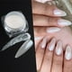thumbnail image 2 of Brillo de uñas blanco perla Aurora amarillo rosa cromo polvos de luz de luna espejo de concha de Fritillary pigmento polvo decoración de uñas # Y459 Dengxun unisex, 2 of 2