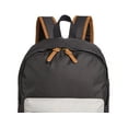 thumbnail image 2 of Sun + Stone Men's Riley Canvas Colorblocked Backpack Black Size Regular, 2 of 3