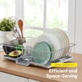 thumbnail image 3 of Juego de escurridores de platos Sweet Home Collection que ahorra espacio, 3 of 6