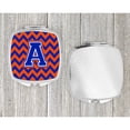 thumbnail image 4 of Letter A Chevron Orange and Blue Compact Mirror CJ1044-ASCM, 4 of 4