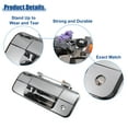 thumbnail image 3 of Unique Bargains Tailgate Handle Rear Door Liftgate Latch Handle Fit for Toyota Tundra 2007 No.690900C040 Silver Tone, 3 of 6