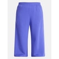 thumbnail image 5 of Terra & Sky Women's Plus Fleece Wide Leg Sweatpants, Sizes 0X-5X, 5 of 5