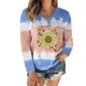 thumbnail image 1 of Gibobby Blusas Para Mujeres Camiseta de verano con cuello redondo para mujer, camisetas informales a la con corte holgado, blusas cómodas de manga corta sexis para mujer（Aqua， M), 1 of 5