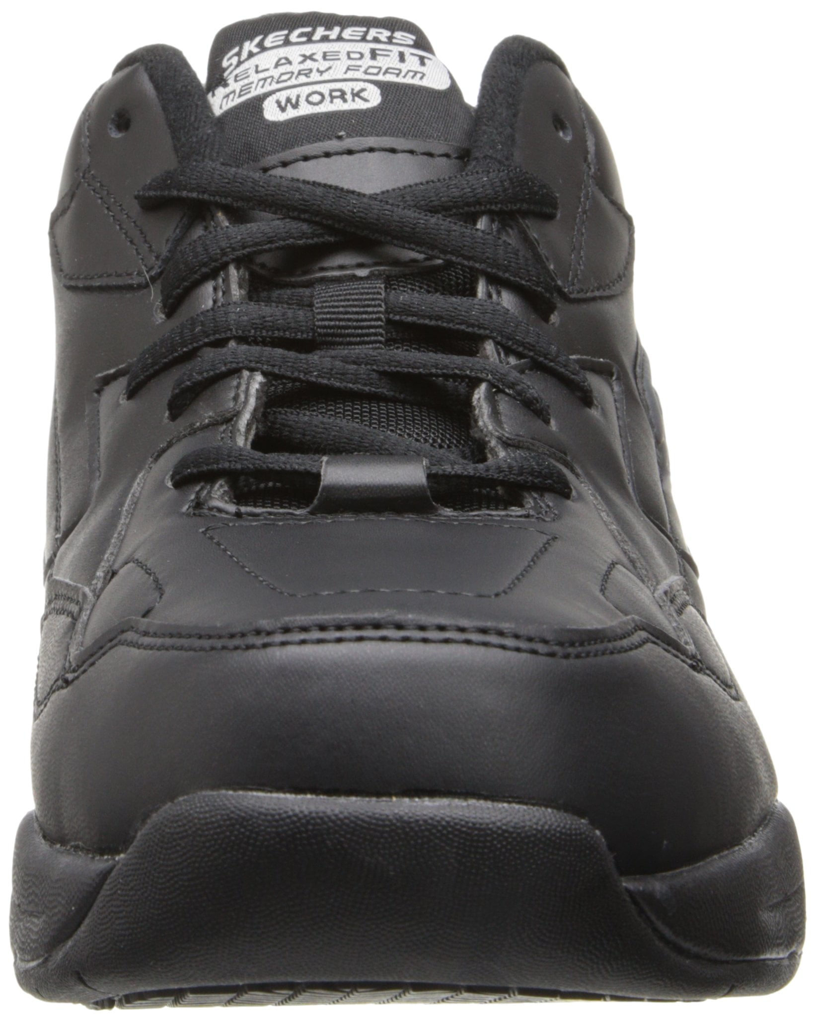 Skechers Work Women's Relaxed Fit Felton - Albie Slip Resistant Work Shoes - Wide Available
