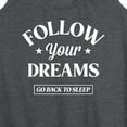 thumbnail image 3 of Instant Message - Follow Your Dreams - Women's Racerback Tank Top, 3 of 6