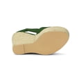 thumbnail image 5 of BLISSFUL STEP Women's Espadrilles Tie Up Ankle Strap Sandals Green (Size 8.5), 5 of 8