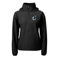 thumbnail image 2 of Women's-Cutter & Buck  Black Minnesota United FC Charter Eco Recycled Full-Zip Anorak Jacket, 2 of 3