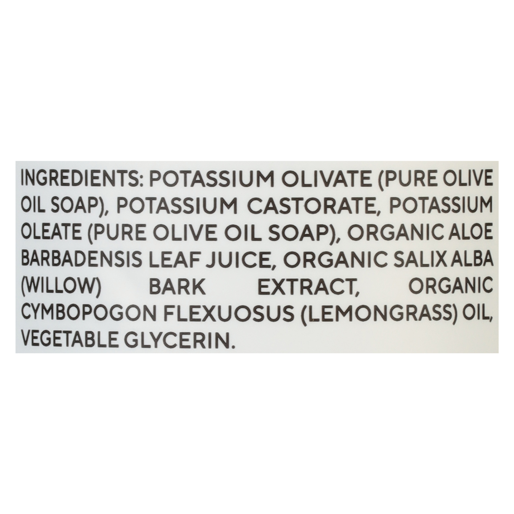 BRITTANIE'S THYME Lemongrass Olive Oil Hand Soap, 12 oz