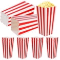 thumbnail image 1 of 15 Uds. Tazas de palomitas de maíz, contenedores de papel clásicos para palomitas de maíz, cajas de palomitas de maíz a rayas Retro, cajas de aperitivos, tazas de aperitivos, 1 of 8