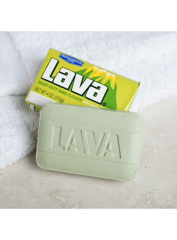 Lava 2 Pack Bar 10383 4 oz Pumice-Powered Hand Soap with Moisturizers