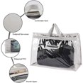 thumbnail image 5 of Almacenamiento del bolso, organizador del bolso, bolso de la cubierta antipolvo, bolso antipolvo transparente del almacenamiento del bolso para Hangin, 5 of 5