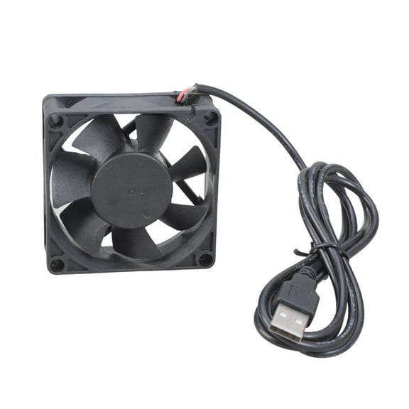 COOLHOOD USB 5V Cooling Fan 7x7cm Quiet Oil Bearing 2300RPM 28CFM Fan for Computer Case and Electronics