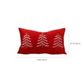 thumbnail image 2 of Wadada Christmas Pillow Covers 18x18 Inch Christmas Trees Winter Holiday Print Decorative Christmas Pillows Outdoor Pillowcase Farmhouse Linen Cushion Case Decor for Sofa Couch (Red,1PCS), 2 of 6