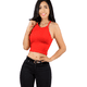 thumbnail image 1 of Blusas Mujer Casual Camiseta Dama Blusa Crop Top Strec UNITALLA, 1 of 5