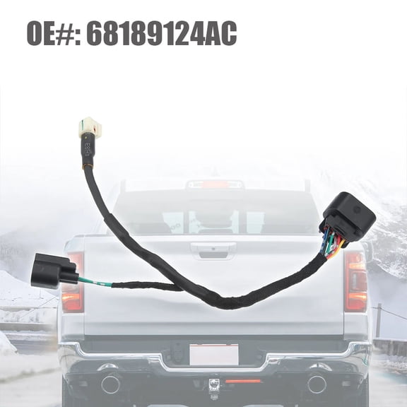 For Dodge For Ram 1500 2500 350 Rear Camera Wiring Harness 68189124AC 1PCS