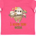 thumbnail image 4 of Inktastic Sloth I Love My Oma Boys or Girls Toddler T-Shirt, 4 of 5