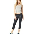 thumbnail image 2 of Aeropostale Womens Geo Sequin Tank Top, Grey, Juniors, Large, 2 of 2
